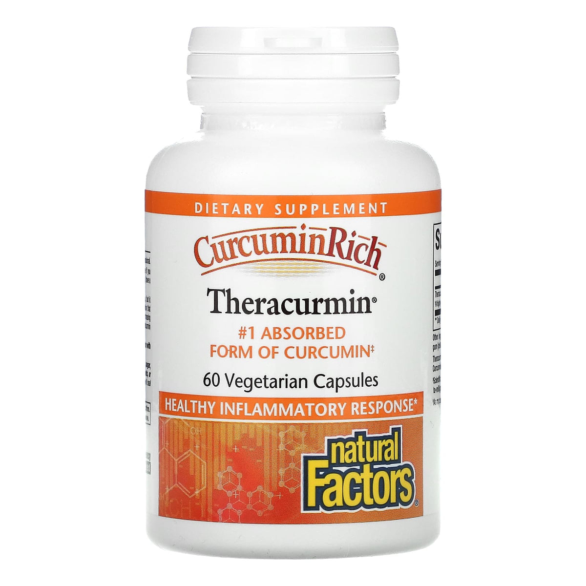Natural Factors, CurcuminRich, Theracurmin, .35 Capsules UPC 068958045382 | Hilife Vitamins