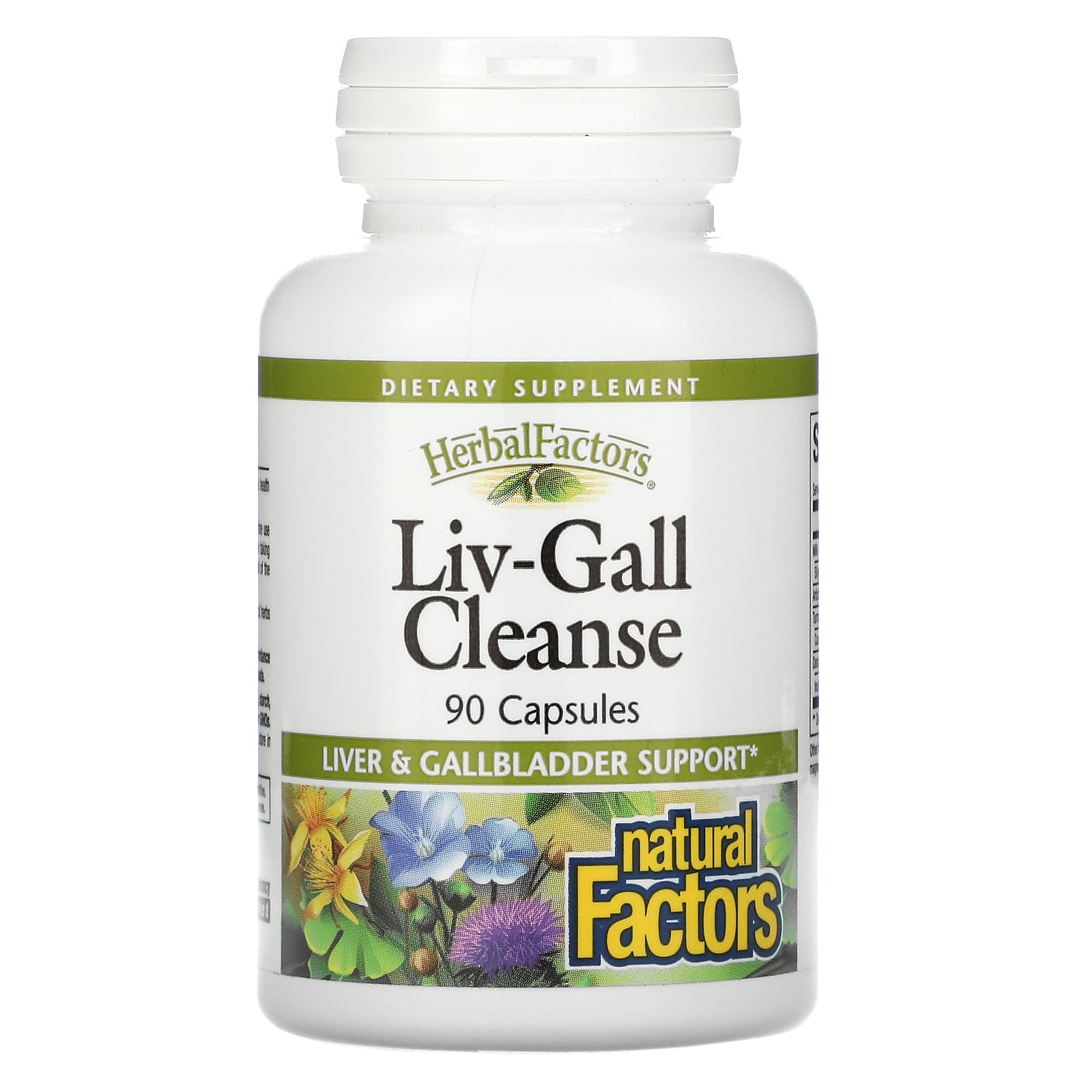 Natural Factors, Liv-Gall Cleanse, 90 Capsules UPC 068958046457 | Hilife Vitamins