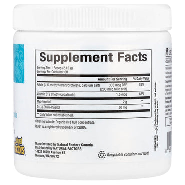 Natural Factors, Womensense, OvaSense, 4.55 oz UPC 068958049939 | Hilife Vitamins