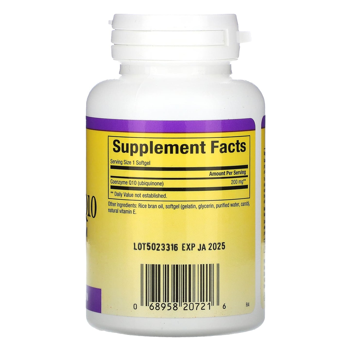 Natural Factors, Coenzyme Q10, 200 mg, 30 Softgels UPC 068958207216 | Hilife Vitamins