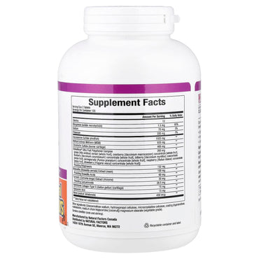 Natural Factors, OsteoMove, Extra Strength Joint Care, 240 Tablets UPC 068958268415 | Hilife Vitamins