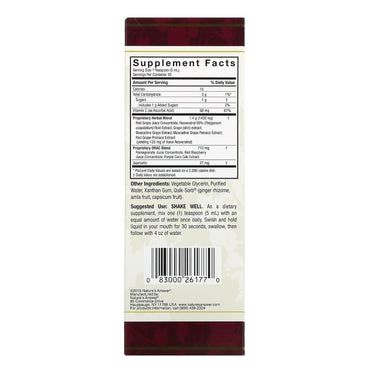 Nature’s Answer, Resveratrol Reserve, 5 Oz UPC 083000261770 | Hilife Vitamins