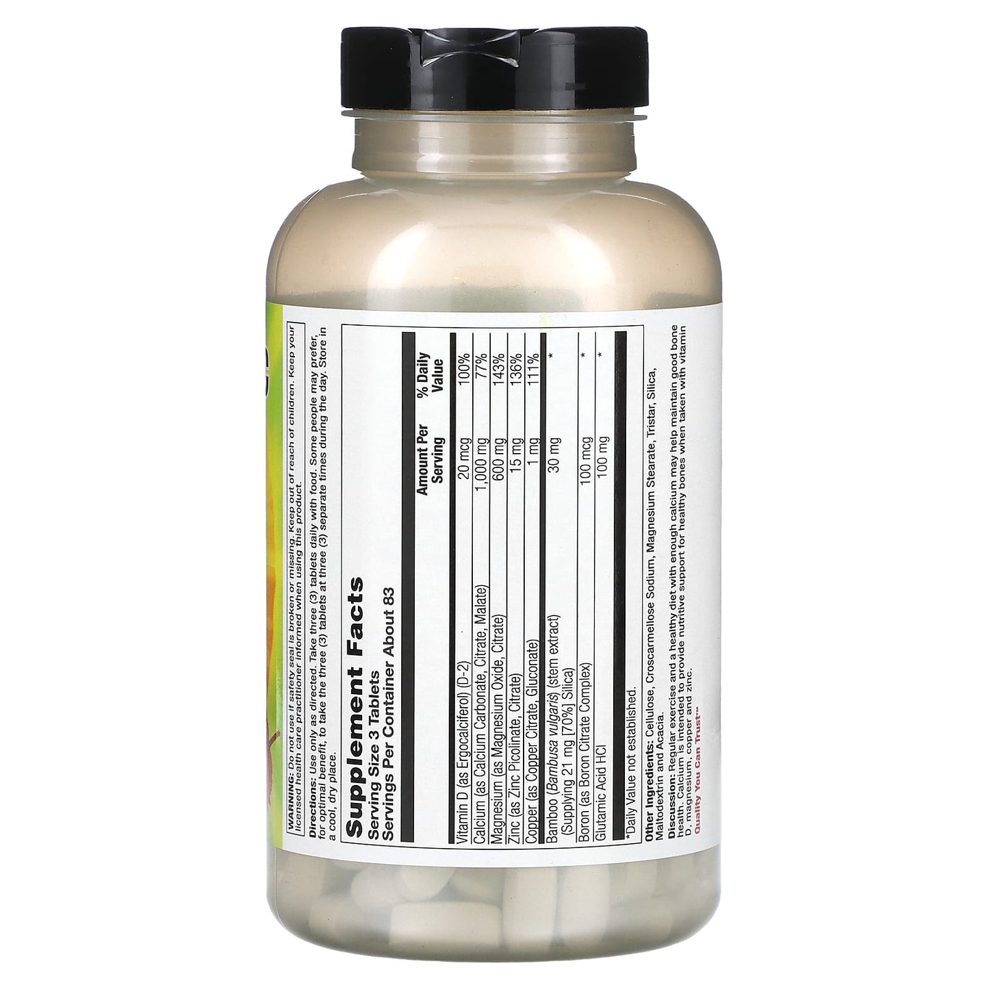 Nature’s Life, Cal / Mag / Zinc Complex, 250 Tablets UPC 040647001930 | HiLife Vitamins