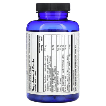 Nature’s Life, Enzyme Aid Digestive, 250 Tablets UPC 040647002142 | HiLife Vitamins