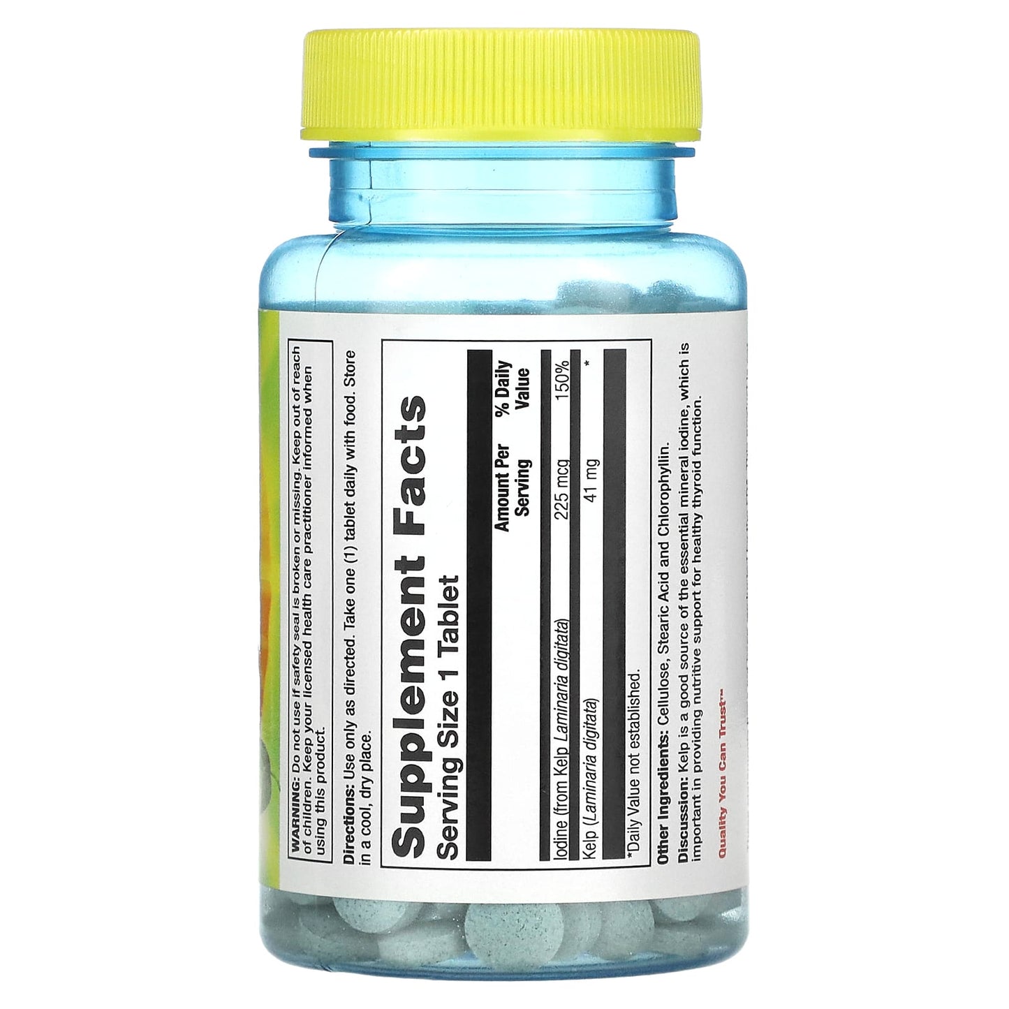 Nature’s Life, Icelandic Kelp, 250 Tablets UPC 040647002302 | HiLife Vitamins