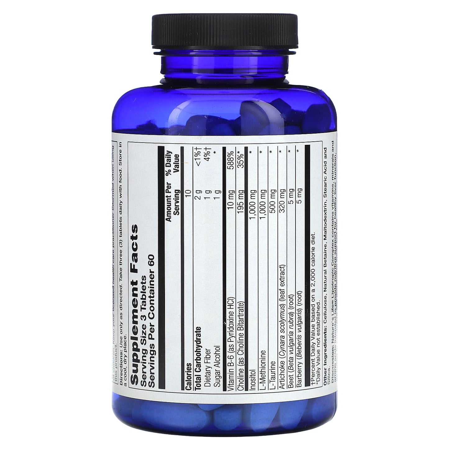 Nature’s Life, Lipotropic Complex, 180 Tablets UPC 040647002432 | HiLife Vitamins