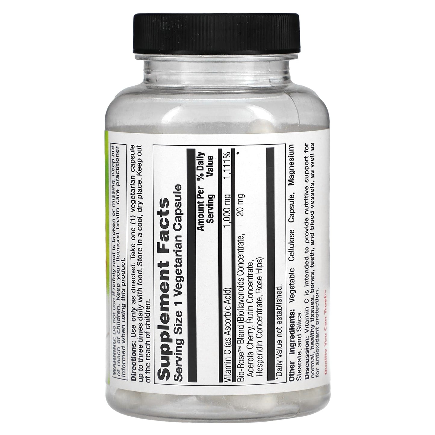 Nature’s Life, C Complex 1000 mg, 100 Vegetarian Capsules UPC 040647003217 | HiLife Vitamins