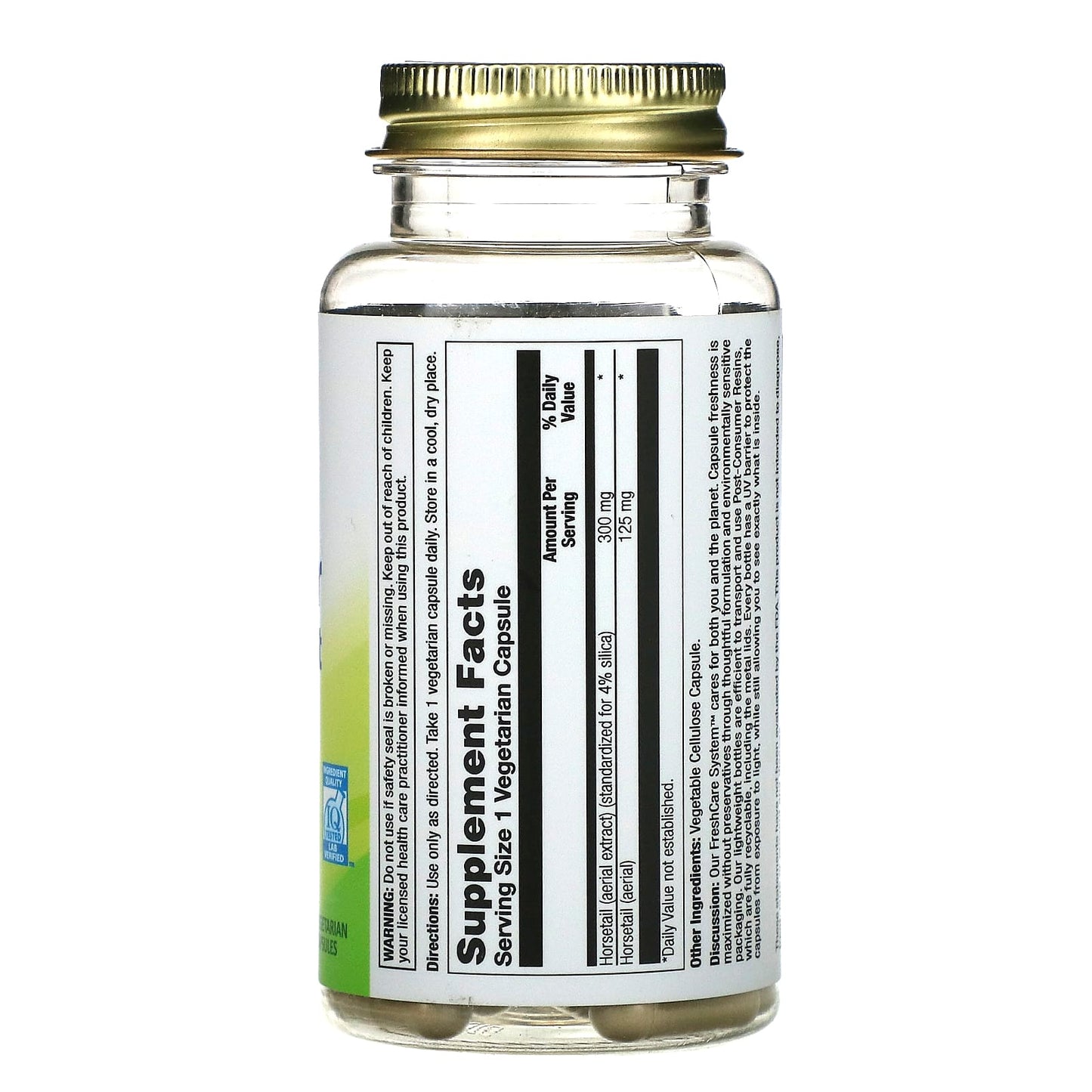 Nature’s Life, Silica-Power, 60 Vegetarian Capsules UPC 041954498161 | HiLife Vitamins