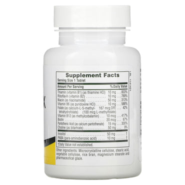 Nature's Plus, B-Complex with Rice Bran, 90 Tablets UPC 097467014800 | Hilife Vitamins