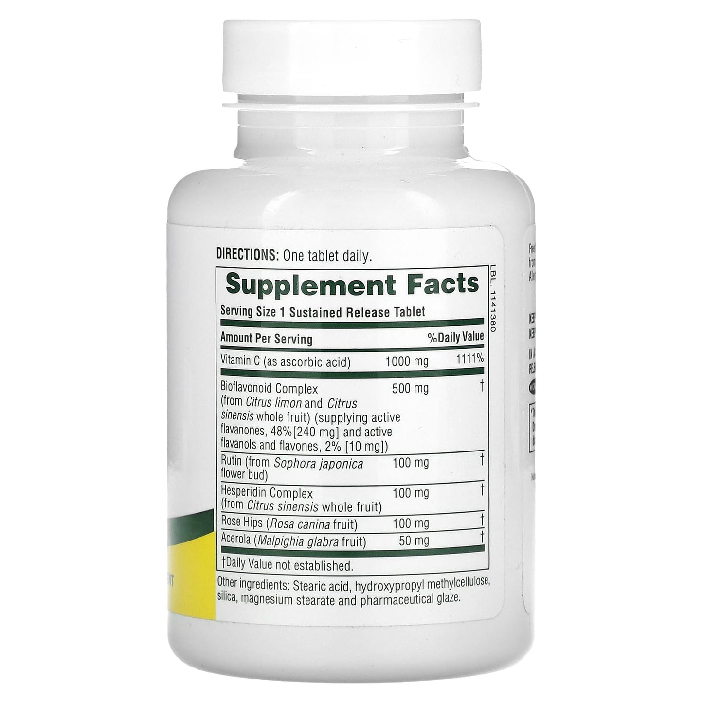 Nature's Plus, Sustained Release, Super C Complex, 60 Tablets UPC 097467024793 | Hilife Vitamins