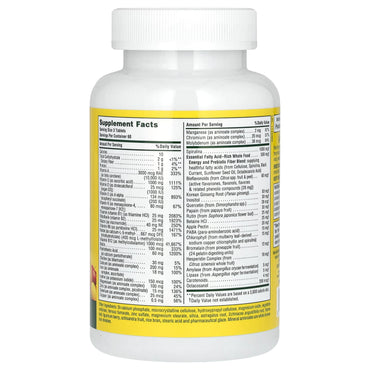 Nature's Plus, Source of Life, Multi-Vitamin & Mineral Supplement, 180 Tablets UPC 097467030589 | Hilife Vitamins