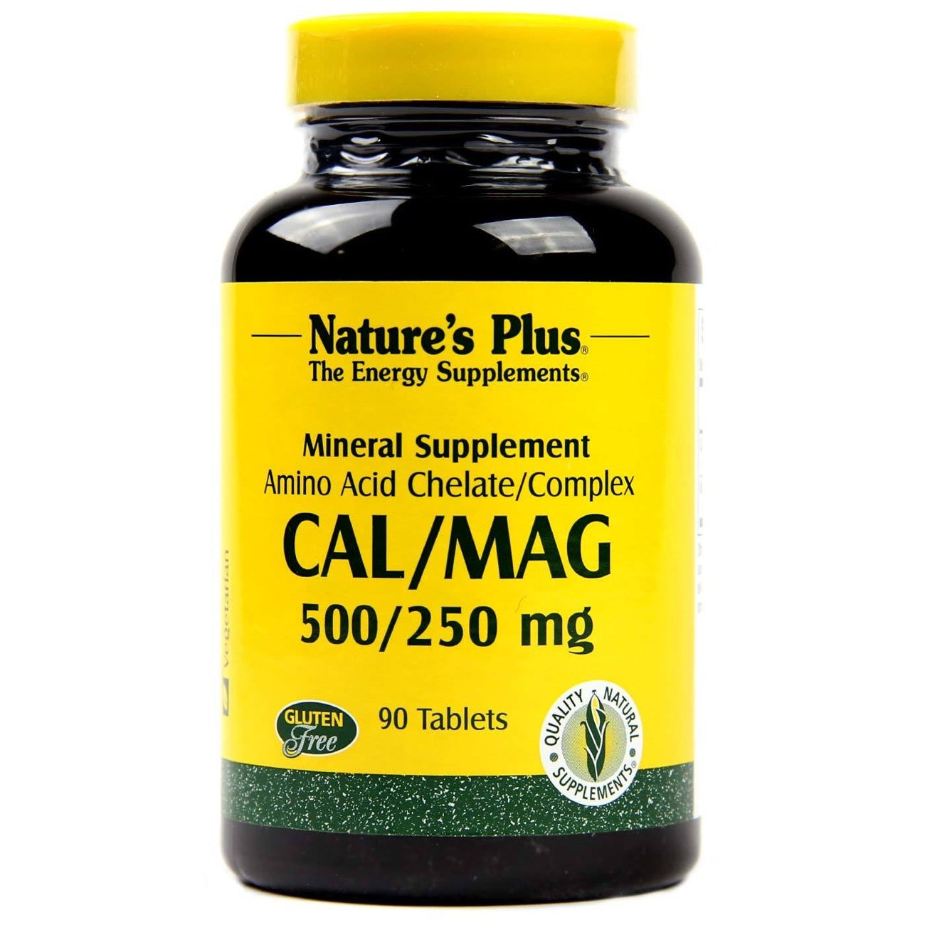 Nature's Plus, Cal/Mag 500 mg/250 mg, 90 Tablets UPC 097467033634 | Hilife Vitamins