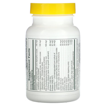 Nature's Plus, Acti-Zyme, Acitvated Digestion Aid, 90 Vegetarian Capsules UPC 097467044548 | Hilife Vitamins