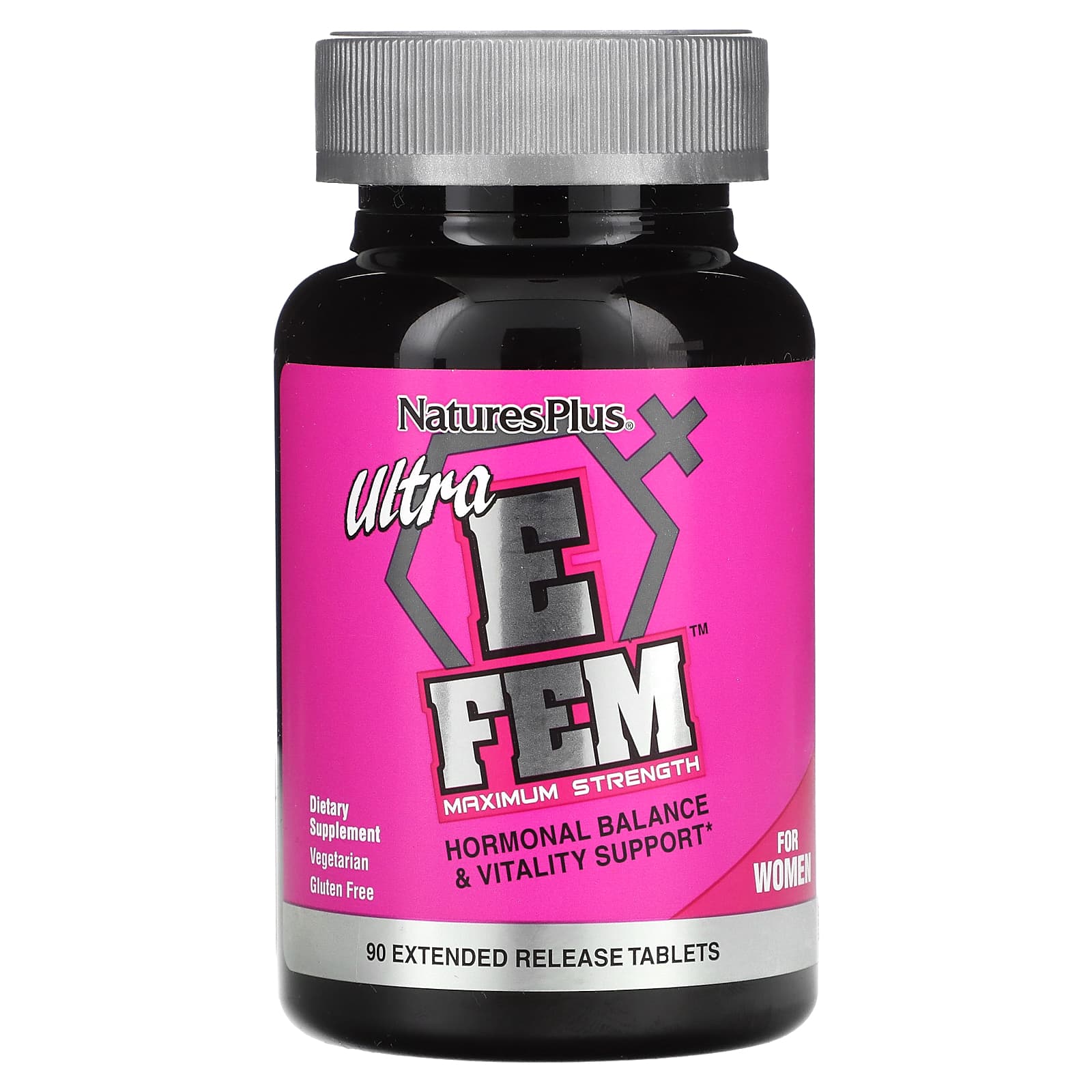 Nature's Plus, Ultra E Fem Extended Release, 90 Tablets UPC 097467048737 | Hilife Vitamins