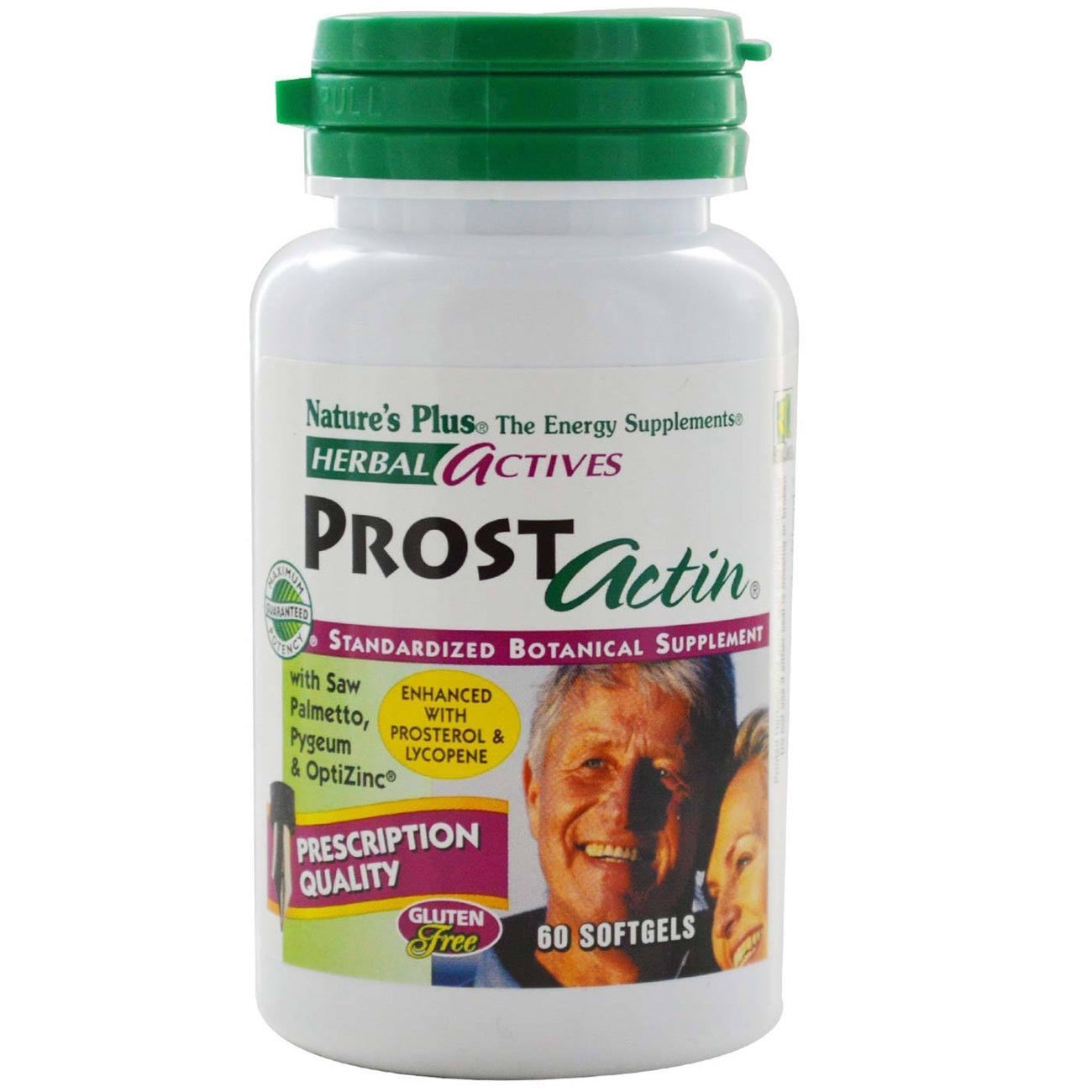 Nature's Plus, Prost-Actin, 60 Softgels UPC 097467074163 | Hilife Vitamins
