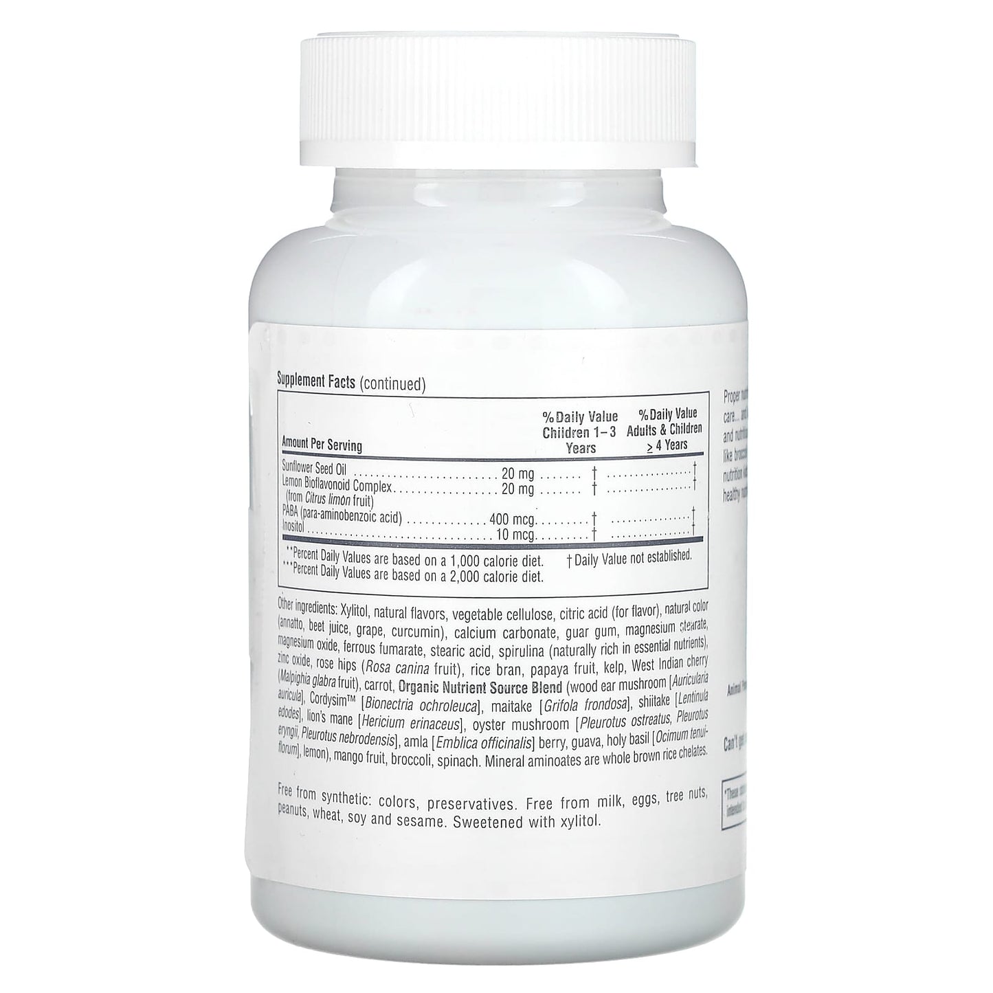 Nature's Plus, Ap Sugarfree Assorted, 90 Chewables UPC 097467299184 | Hilife Vitamins