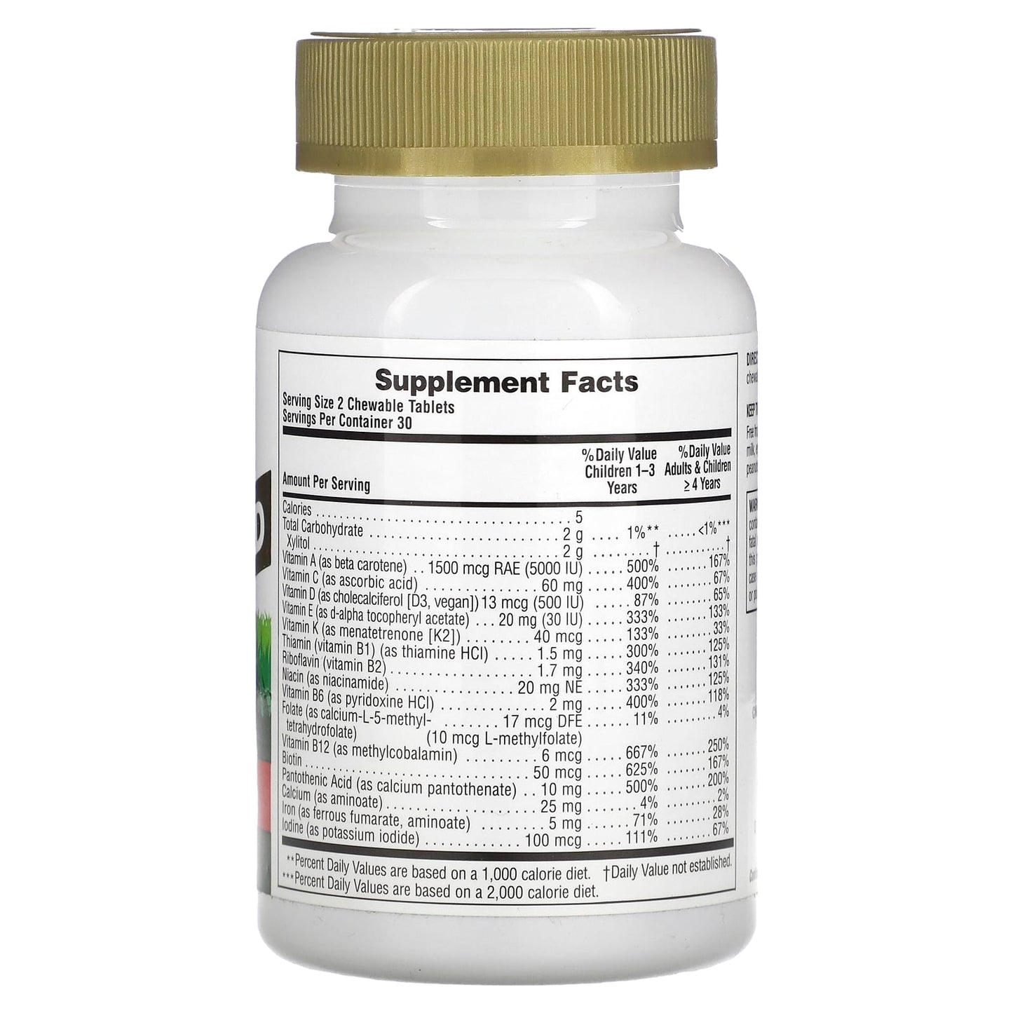 Nature's Plus, Ap Gold Cherry, 60 Chewables UPC 097467299313 | Hilife Vitamins