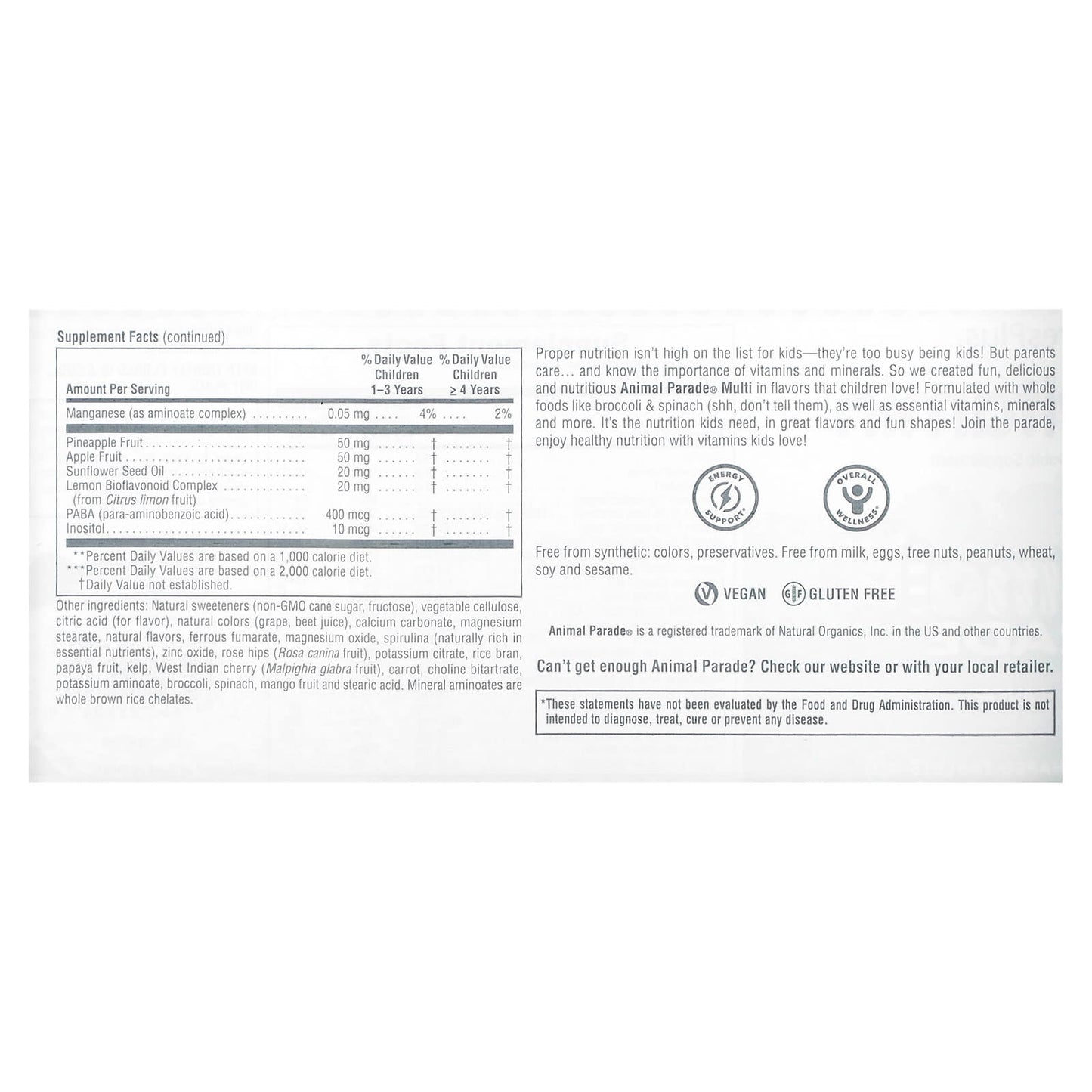 Nature's Plus, Ap Grape, 90 Chewables UPC 097467299849 | Hilife Vitamins