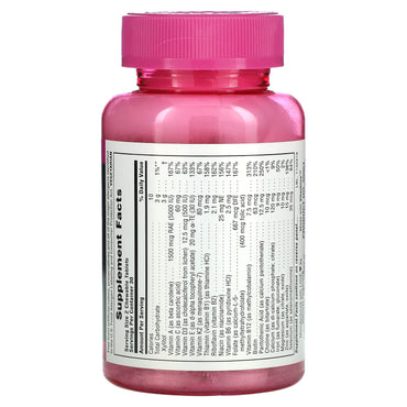 Nature's Plus, Source of Life, Power Teen, For Her, Sugar Free, N, 60 Chewable Tablets UPC 097467300040 | Hilife Vitamins