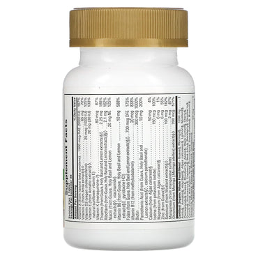 Nature's Plus, Sol Garden Organic Mens Daily, 30 Tablets UPC 097467307452 | Hilife Vitamins