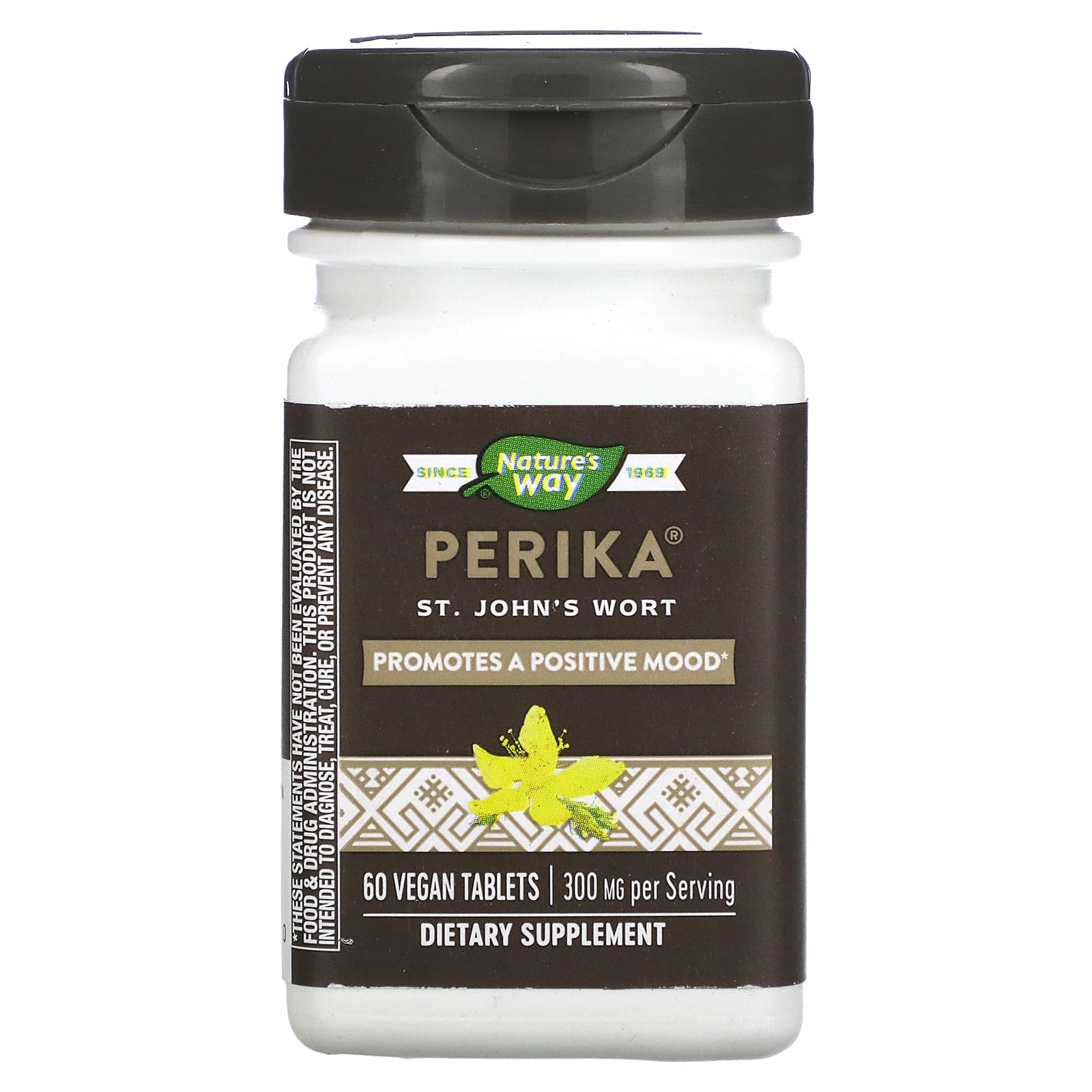 Nature’s Way, Perika St. John's Wort, 60 Tablets UPC 033674065600 | HiLife Vitamins