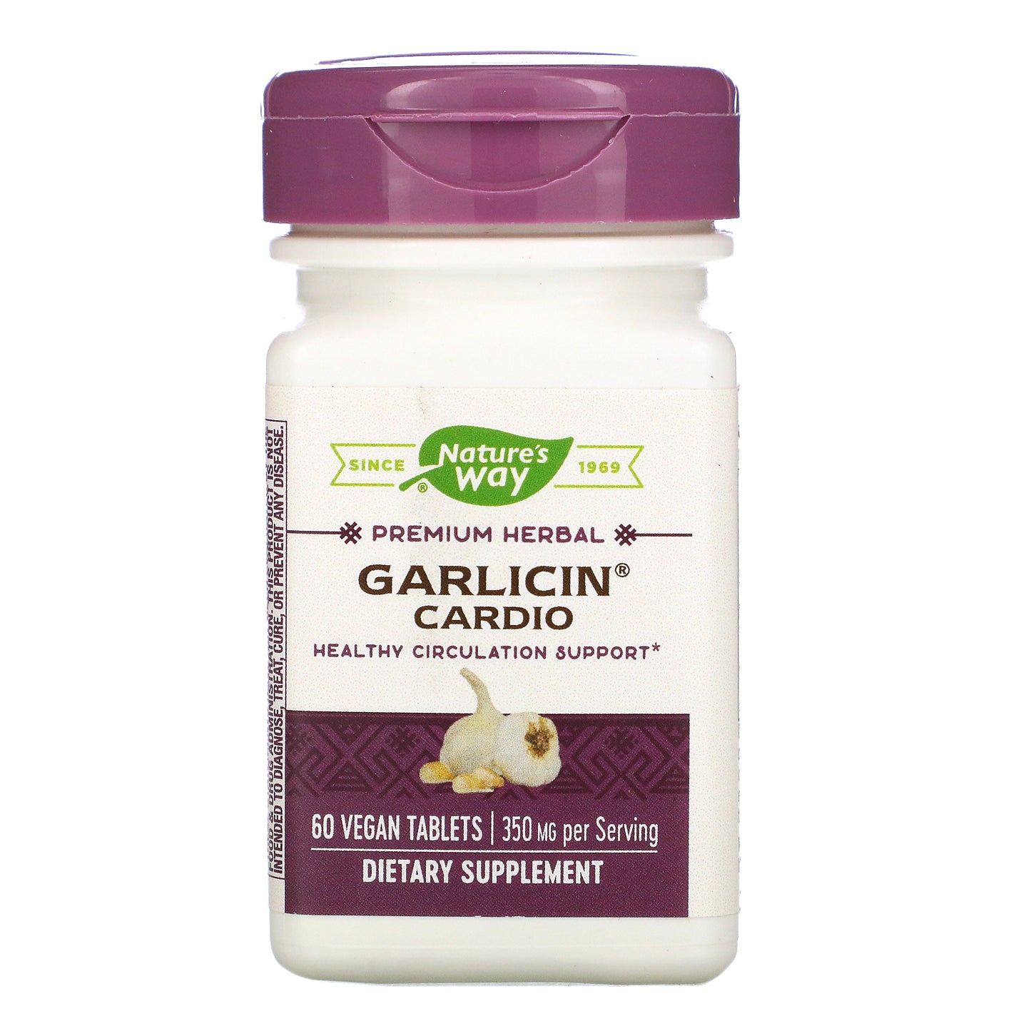 Nature’s Way, Garlicin 600mg-Bottle, 60 Tablets UPC 033674067925 | HiLife Vitamins