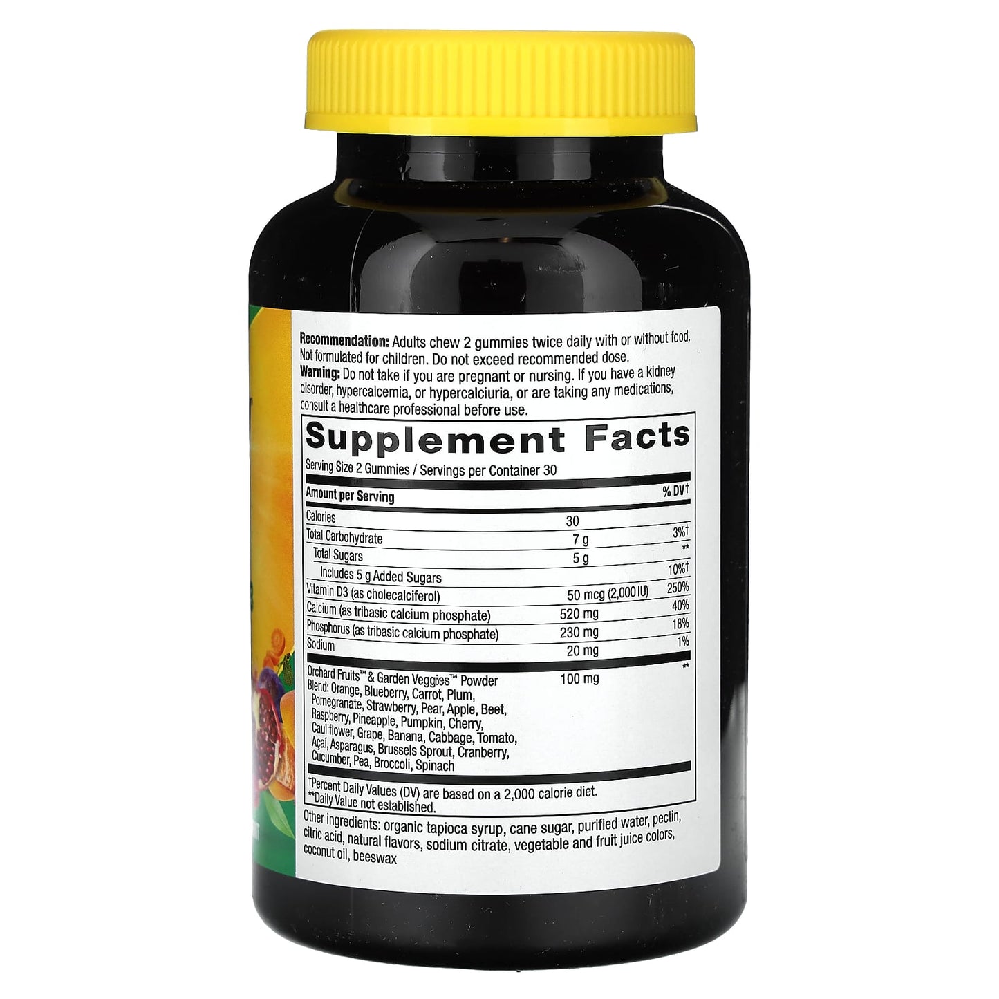 Nature’s Way, Alive! Calcium Gummy, 60 Gummies UPC 033674102558 | Hilife Vitamins