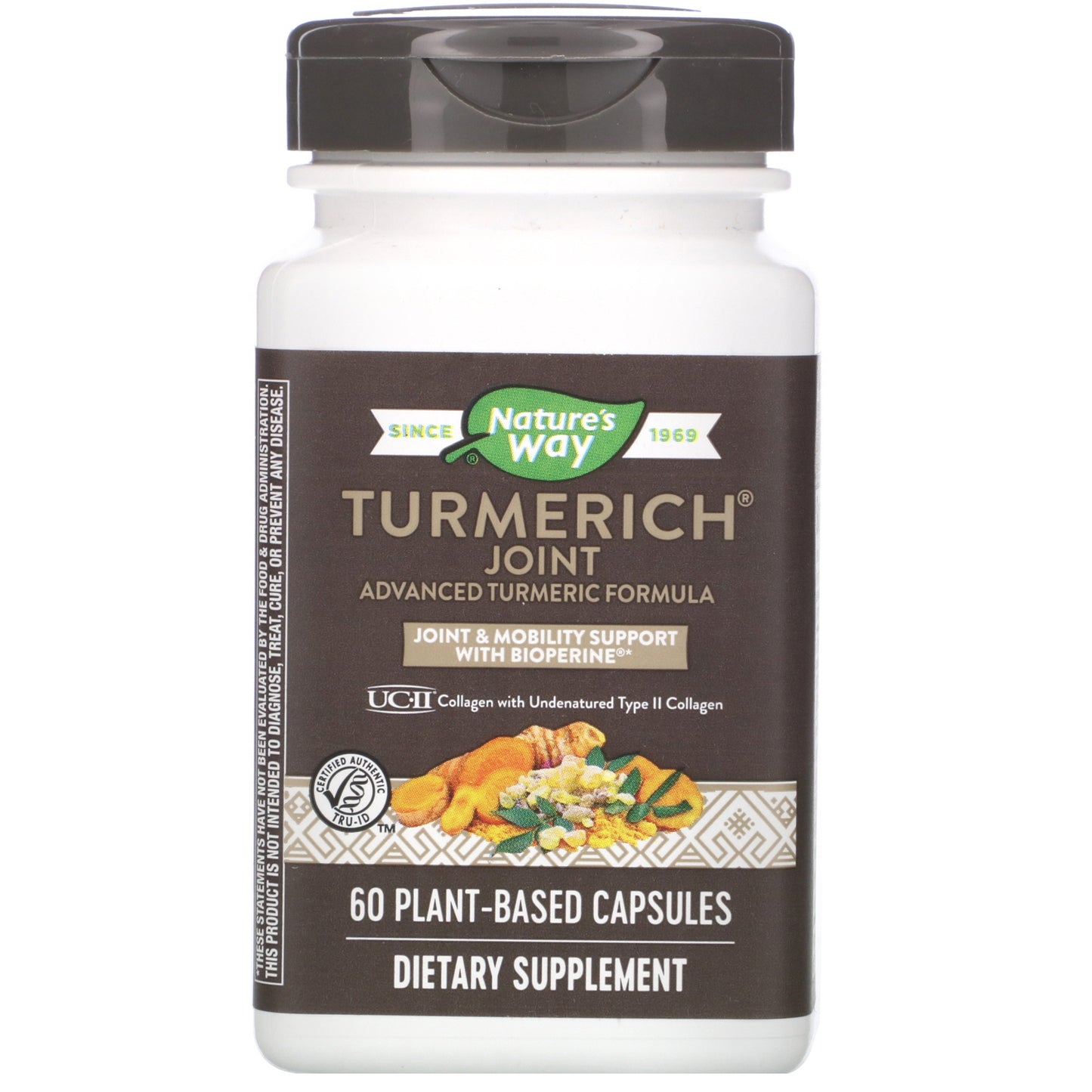 Nature’s Way, Turmerich Joint, 60 Vegetarian Capsules UPC 033674117255 | HiLife Vitamins