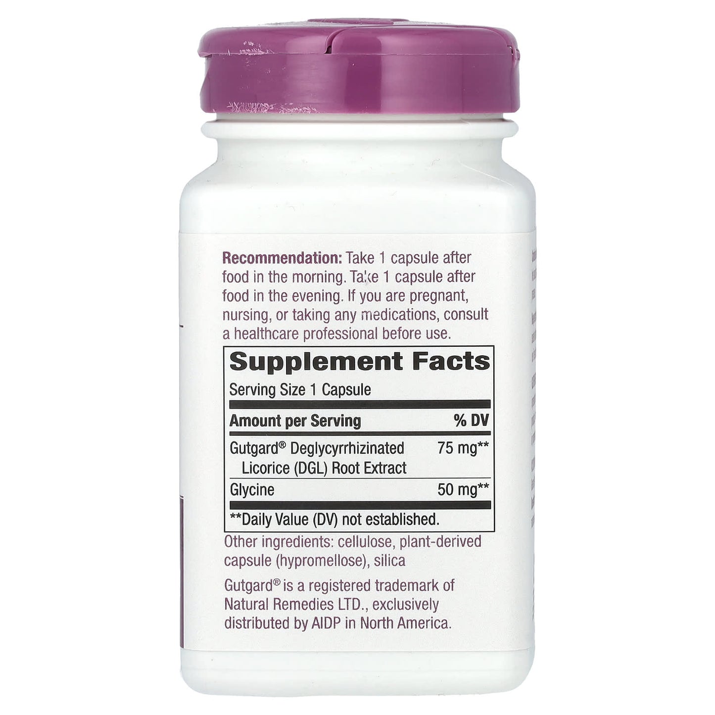 Nature’s Way, DGL Ultra, 90 Capsules UPC 033674129159 | Hilife Vitamins