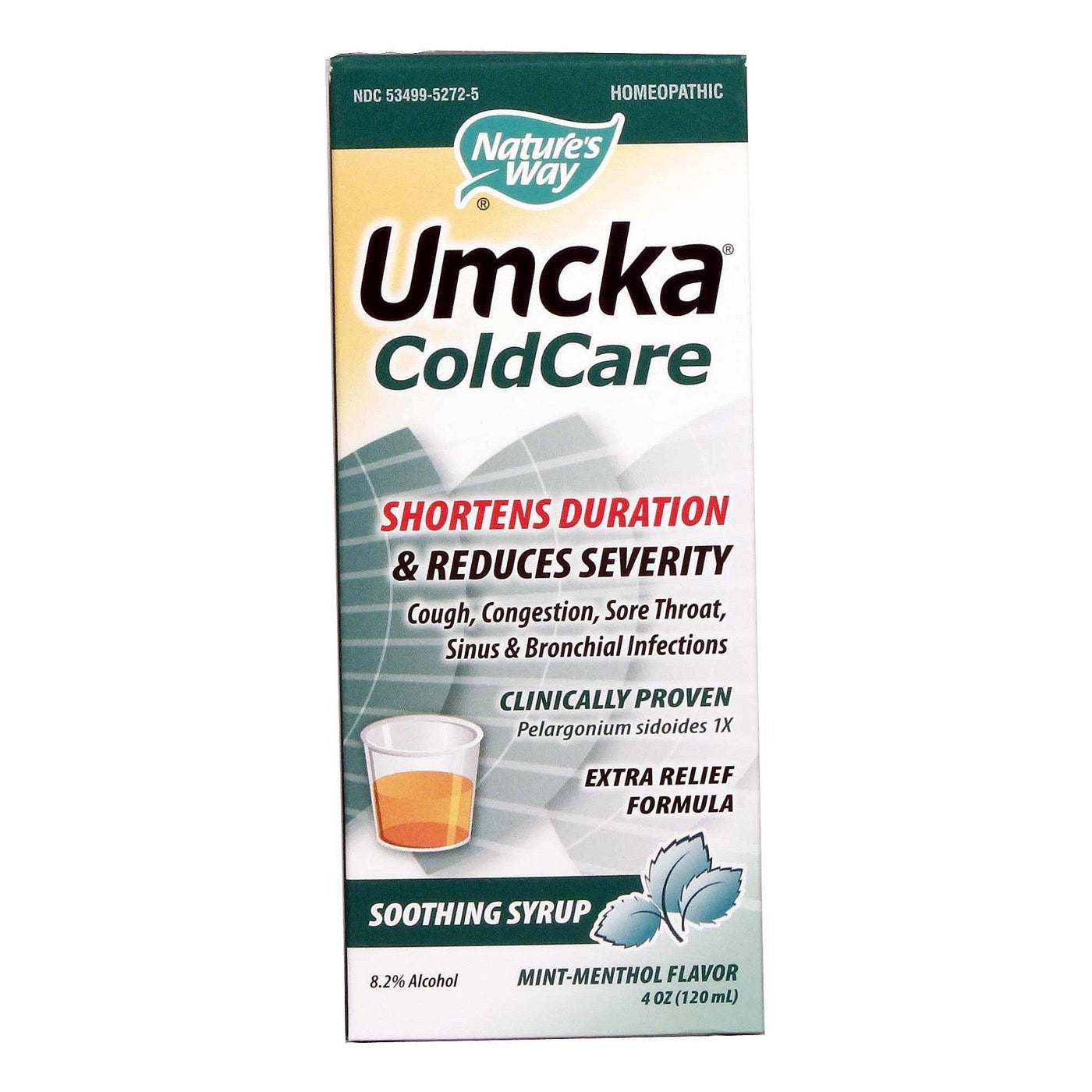 Nature’s Way, Umcka Menthol Syrup, 4 Oz Syrup UPC 033674152720 | Hilife Vitamins