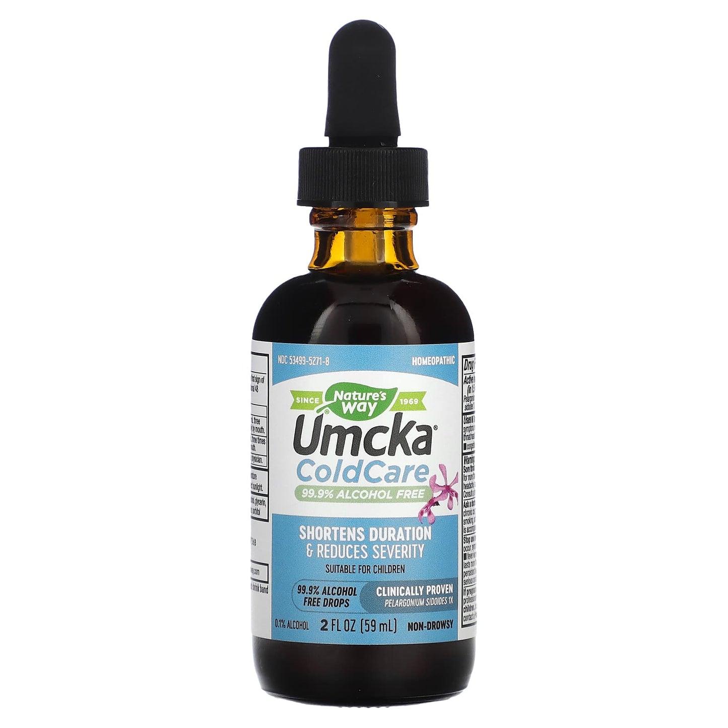 Nature’s Way, Umcka Alcohol Free, 2 Oz drops UPC 033674157916 | Hilife Vitamins
