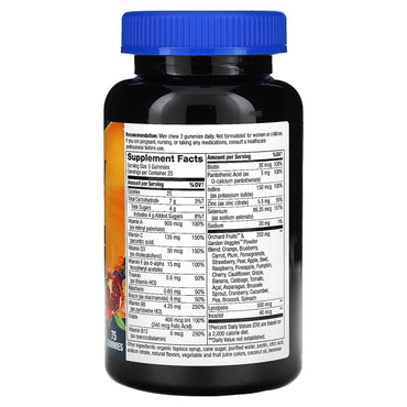 Nature’s Way, Alive! Men's Gummy Multi Vitamin, 75 Gummies UPC 033674158951 | Hilife Vitamins