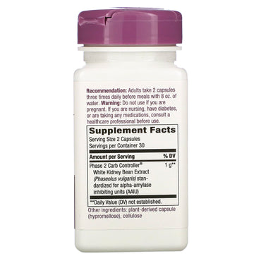 Nature’s Way, White Kidney Bean, 60 Vegan Capsules UPC 033674159057 | HiLife Vitamins