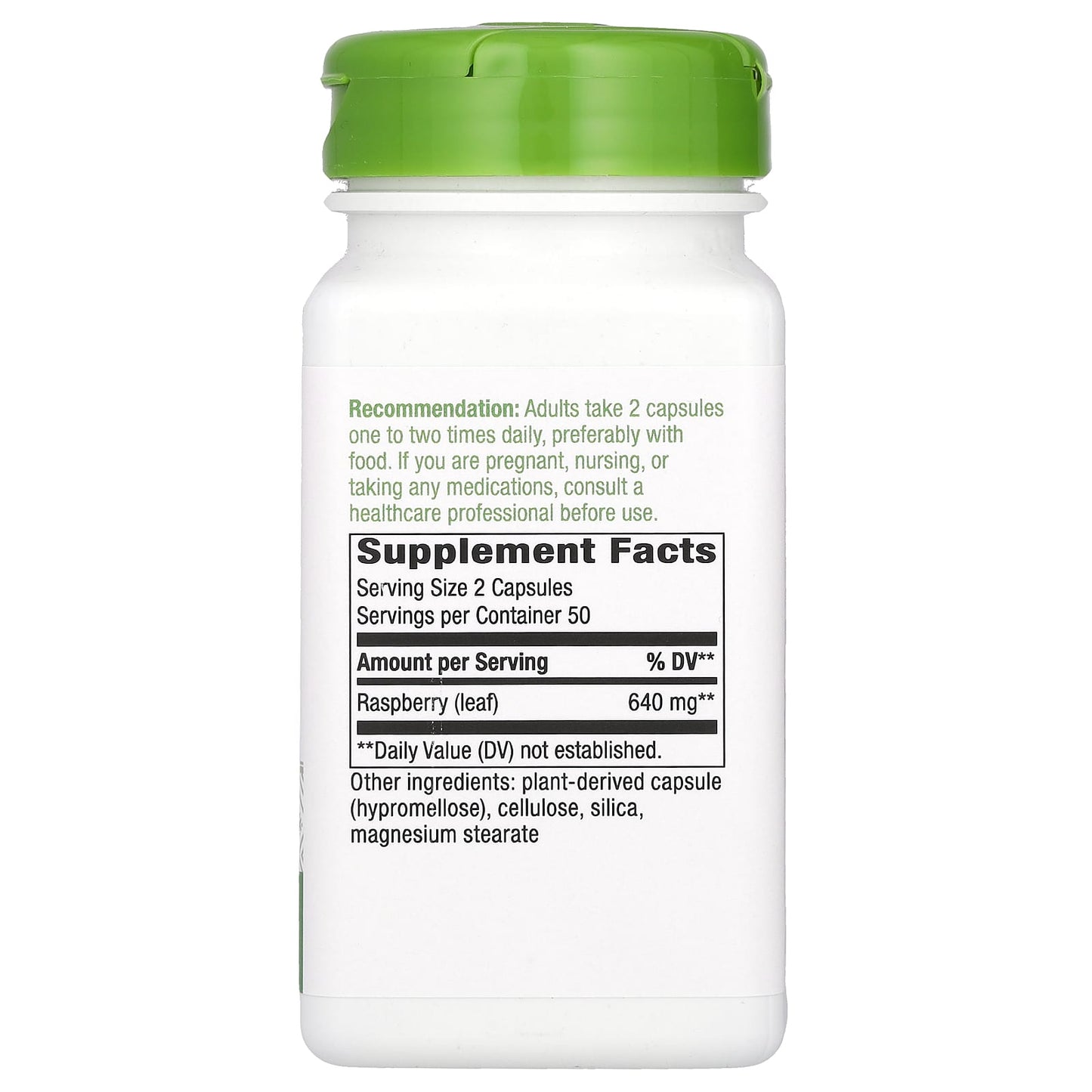 Nature’s Way, Red Raspberry 400 mg, 100 Vegetarian Capsules UPC 033674161005 | Hilife Vitamins