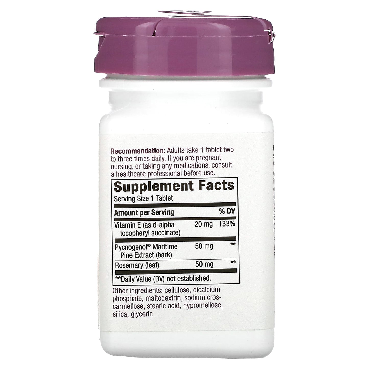 Nature’s Way, Pycnogenol 50 mg, 30 Tablets UPC 033674451519 | Hilife Vitamins