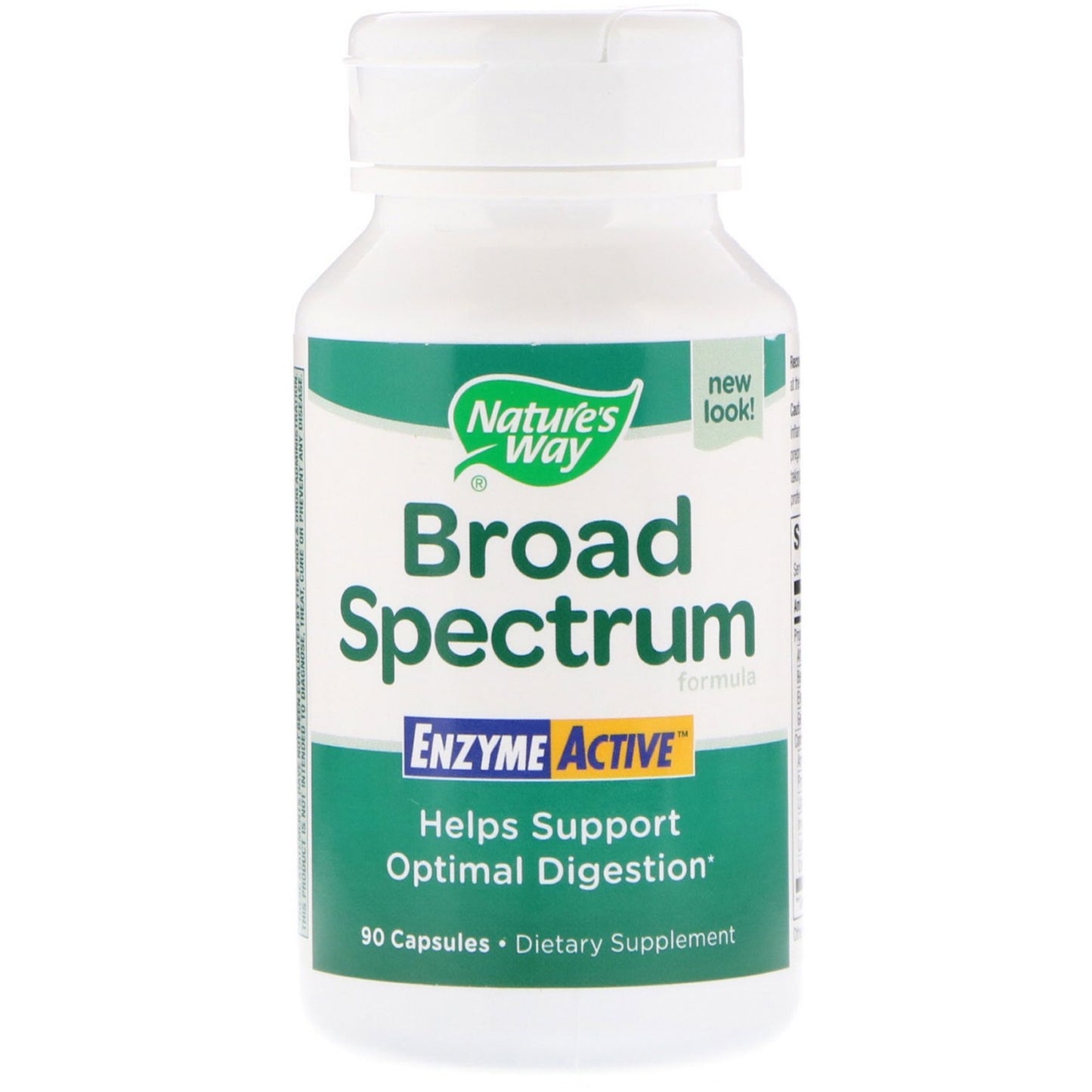 Nature’s Way, Broad Spectrum Enzyme, 90 Capsules UPC 033674471203 | HiLife Vitamins