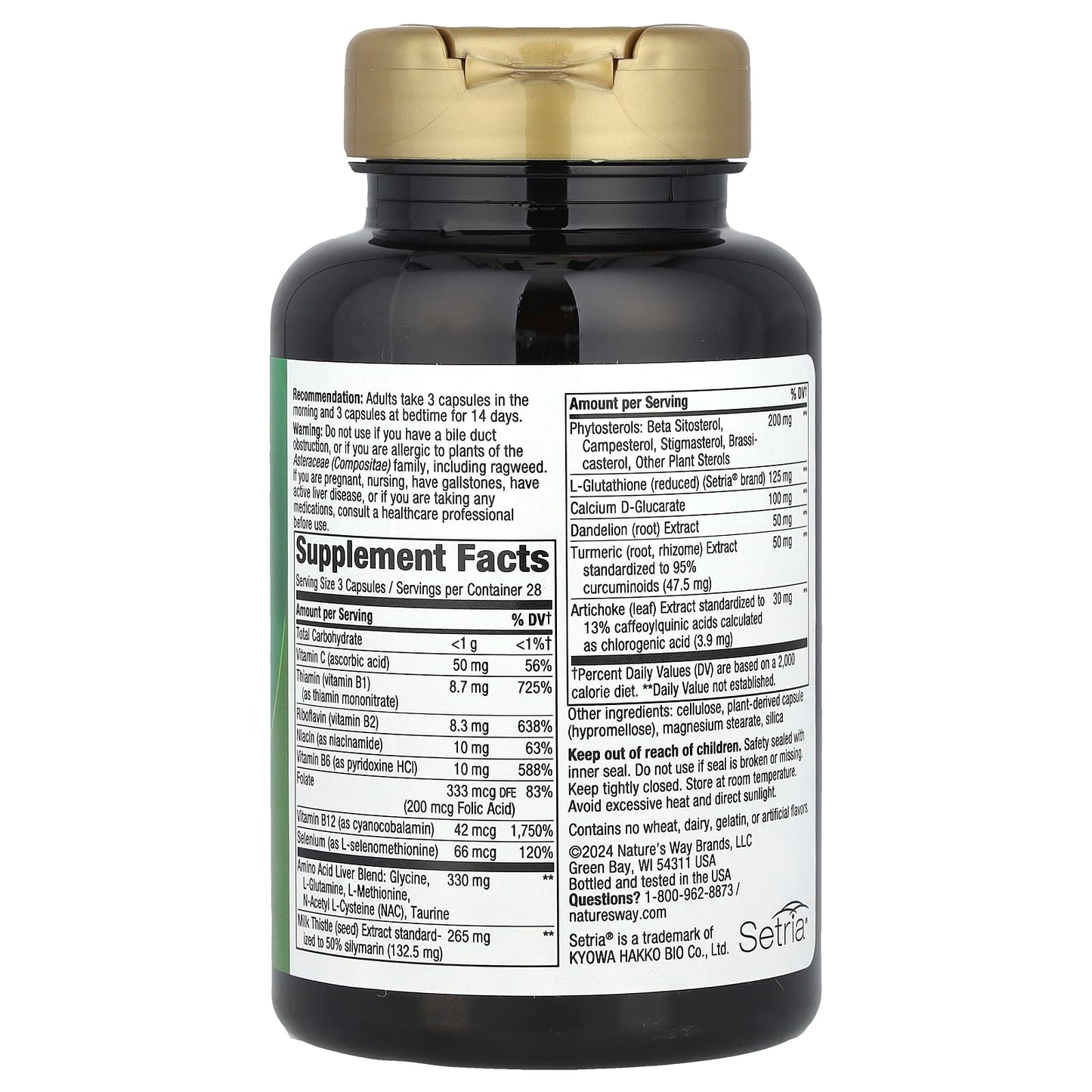 Nature’s Way, Complete Liver Cleanse Kit, 84 Tablets UPC 763948013159 | Hilife Vitamins