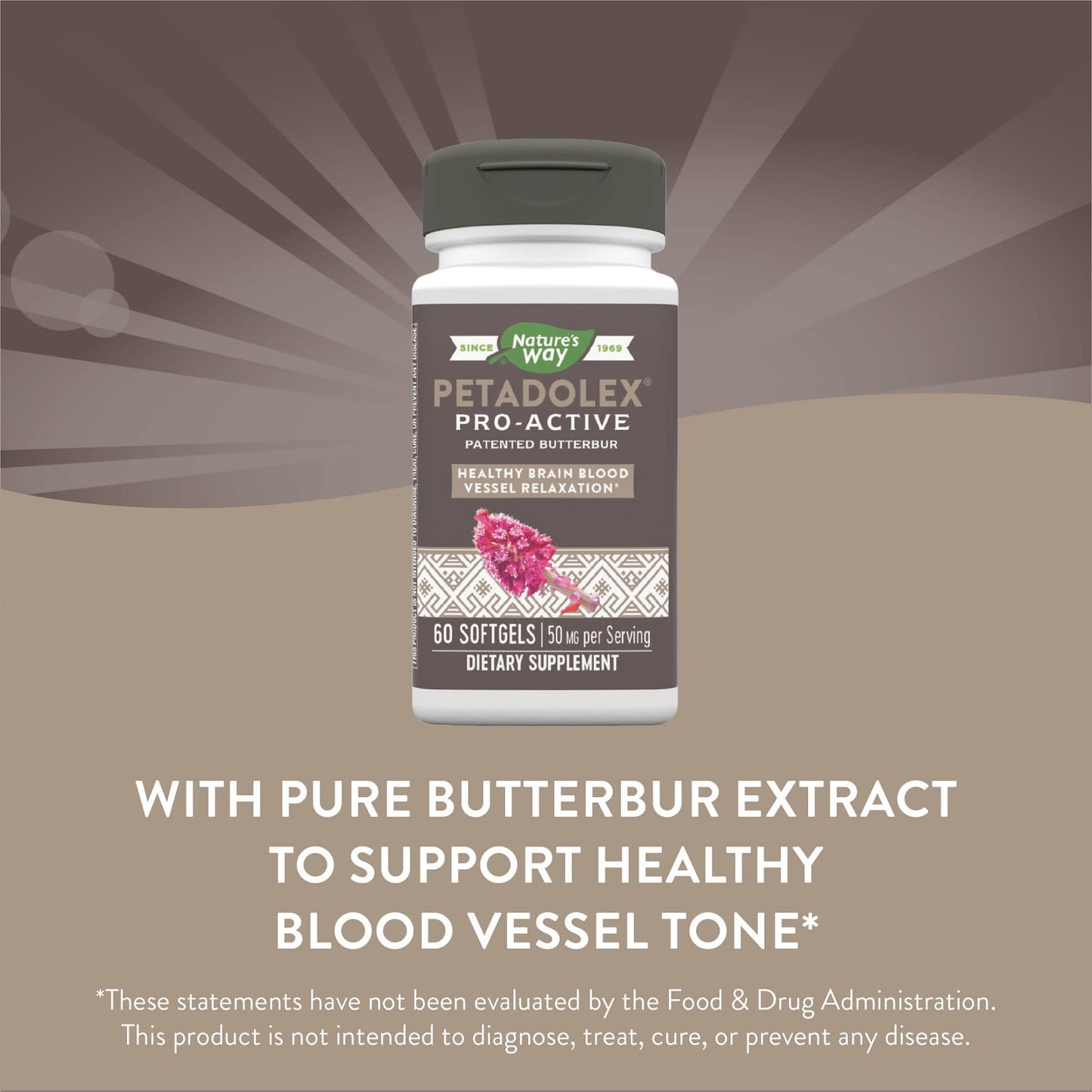 Nature’s Way, Petadolex, 60 Softgels UPC 763948048069 | Hilife Vitamins