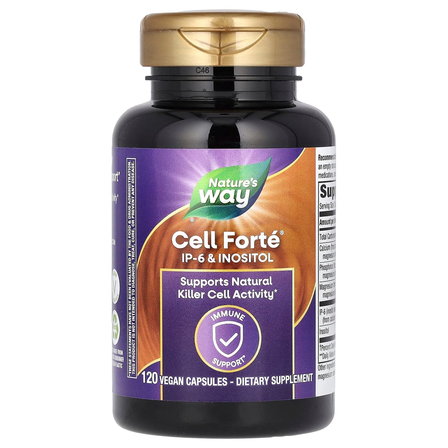Nature’s Way, Cell Fortè With Ip-6 And Inositol 6, 120 Tablets UPC 763948058020 | Hilife Vitamins