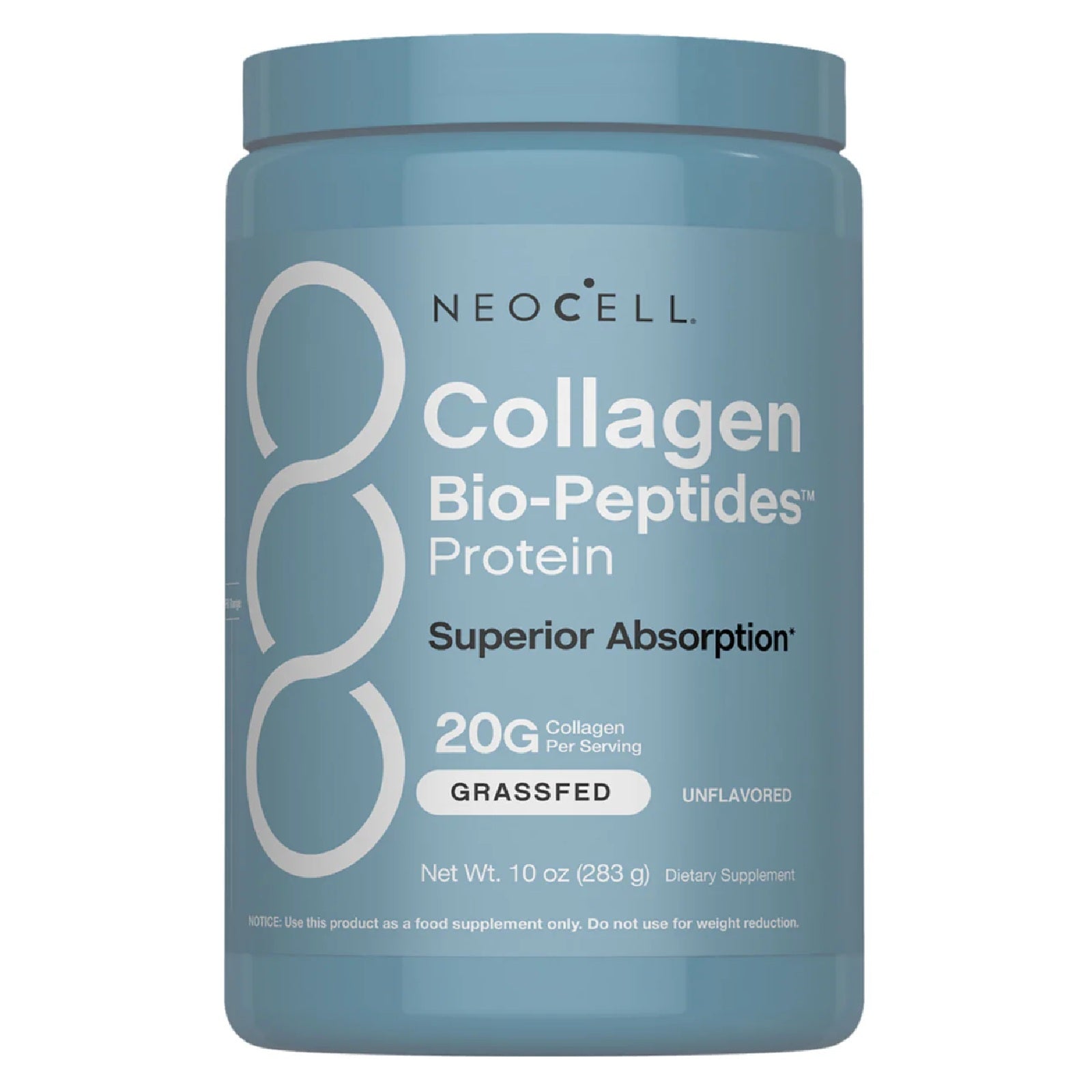 NeoCell, Collagen, Bio-Peptides Protein Unflavored, 10 oz (283 g