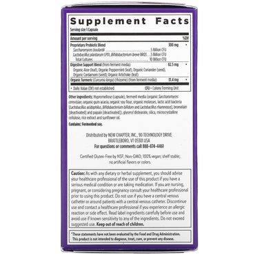 New Chapter, All-Flora Probiotic, 30 Vegan Capsules UPC 727783901828 | HiLife Vitamins