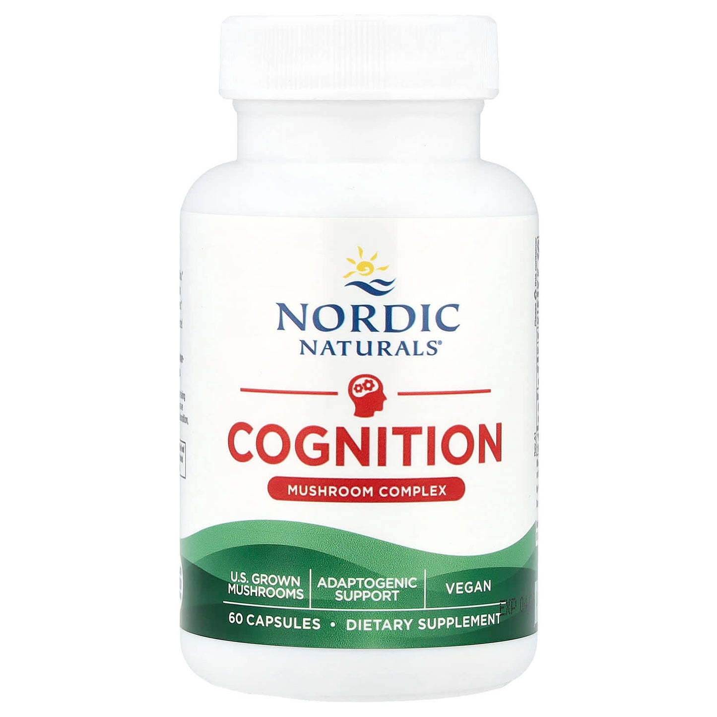 Nordic Naturals, Cognition Mushroom Complex, 60 Capsules UPC 768990015700 | HiLife Vitamins