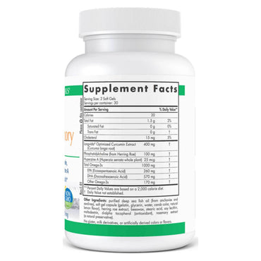 Nordic Naturals, ProDHA Memory™, 60 Softgels UPC 768990031304 | HiLife Vitamins