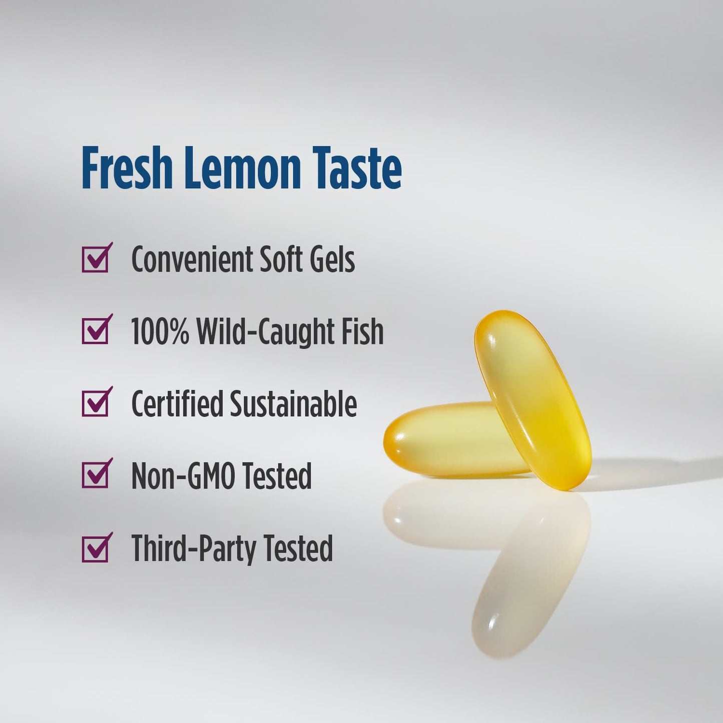 Nordic Naturals, Complete Omega™, Lemon, 180 Soft Gels UPC 768990037702 | Hilife Vitamins