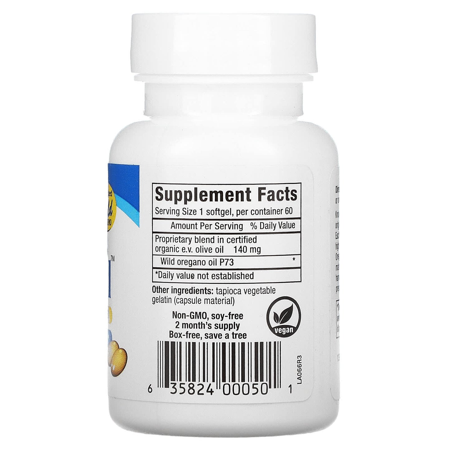 North American Herb, Oreganol P73, 60 Softgels UPC 635824000501 | HiLife Vitamins
