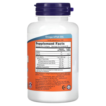 Now Foods, Neptune Krill Oil 500 mg, 120 Softgels UPC 733739016263 | HiLife Vitamins