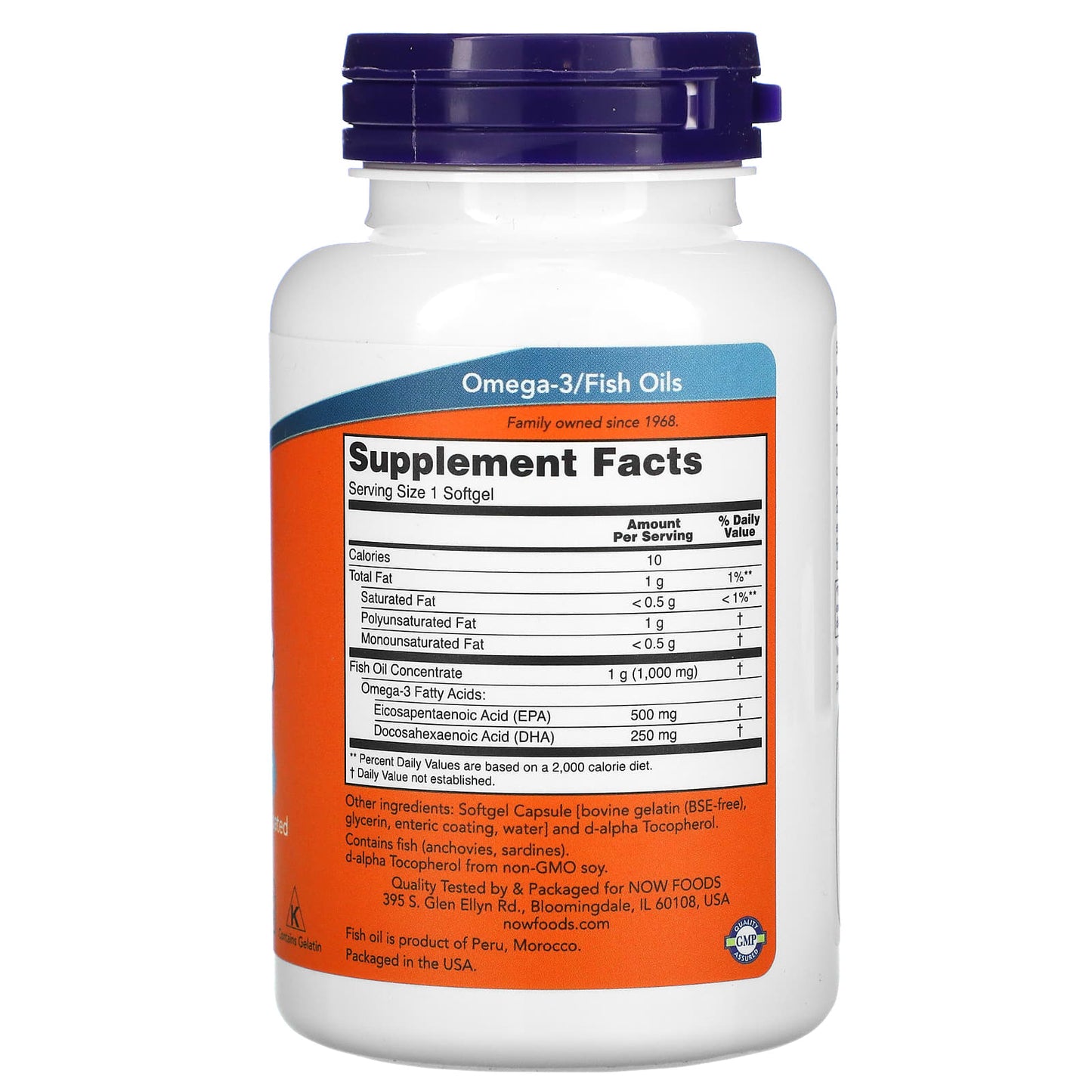 Now Foods, ULTRA OMEGA 3 FISH OIL 90, 90 Softgels UPC 733739016614 | HiLife Vitamins