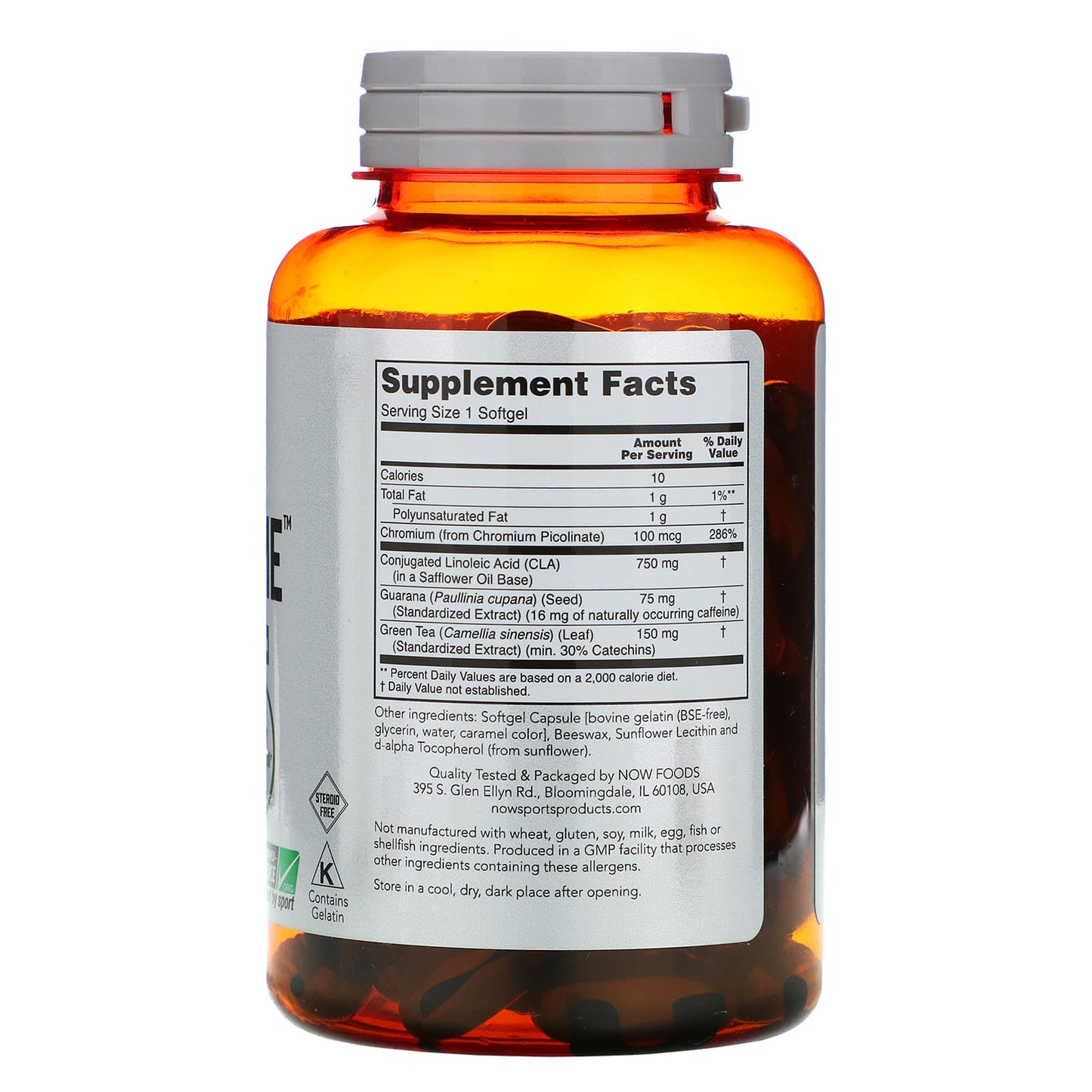 Now Foods, CLA EXTREME NEW 90 SGELS, 90 Softgels UPC 733739017314 | HiLife Vitamins