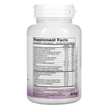 Now Foods, Clinically Advanced Hair, Skin and Nail Formula, 90 Capsules UPC 733739033734 | HiLife Vitamins