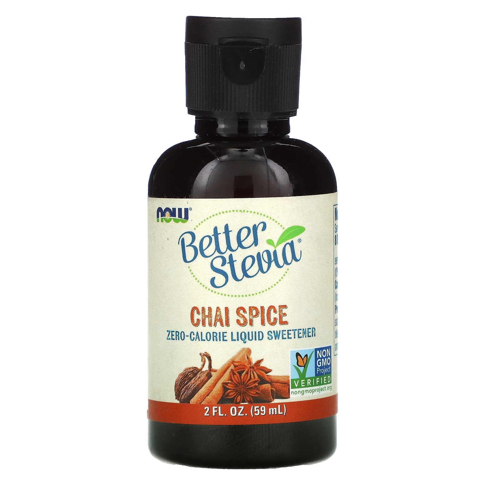 Now Foods, BETTER STEVIA LIQUID - CHAI SPICE, 2 Oz UPC 733739069009 | HiLife Vitamins